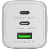 goobay USB-C PD Multiport Quick Charger Nano (65 W) Wit