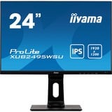 iiyama XUB2495WSU-B3 24" monitor Zwart, VGA, HDMI, DisplayPort, USB, Audio