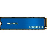 ADATA ADATA SSD  512GB LEGEND 710     M.2 PCIe SSD blauw/goud