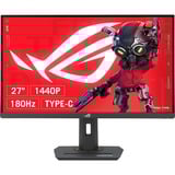 ASUS ROG Strix XG27ACS 27" gaming monitor HDMI, DisplayPort, USB-C, 180 Hz