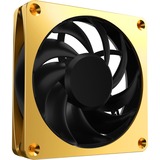Alphacool Apex Stealth Metal Power case fan Goud/zwart, 4-pin PWM fan-connector