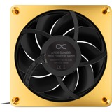 Alphacool Apex Stealth Metal Power case fan Goud/zwart, 4-pin PWM fan-connector