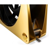 Alphacool Apex Stealth Metal Power case fan Goud/zwart, 4-pin PWM fan-connector