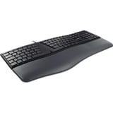 CHERRY KC 4500 ERGO toetsenbord Zwart, BE lay-out (AZERTY), 100%