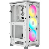 Corsair 2000D RGB Airflow mini tower behuizing Wit | 3x USB-A | RGB