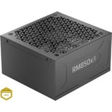 Corsair RM850x Shift, 850 Watt voeding  Zwart, 1x 12V-2x6, 3x PCIe, Kabel-Management