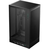 DeepCool  mini tower behuizing Zwart | 2x USB-A | 1x USB-C | Window