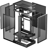 DeepCool  mini tower behuizing Zwart | 2x USB-A | 1x USB-C | Window
