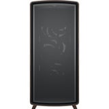 Fractal Design Summit Black TG midi tower behuizing Zwart/houtkleur | 2x USB-A | 1x USB-C | Tempered Glass