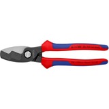 KNIPEX Kabelschaar met dubbele snijkanten 9512200 kniptang Rood/blauw