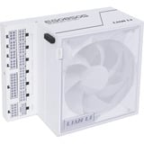 Lian Li EDGE GOLD 850, 850 Watt voeding  Wit, 4x PCIe, kabelmanagement