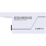Lian Li EDGE GOLD 850, 850 Watt voeding  Wit, 4x PCIe, kabelmanagement