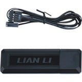 Lian Li UNI FAN SL120 LCD Wireless Reverse RGB case fans Zwart, 3 stuks, 120 x 124.5 x 28 mm, PWM
