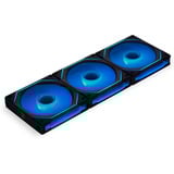 Lian Li UNI FAN SL-INFINITY 120 ARGB Reverse Blade case fans Zwart, 3 stuks, 120 x 122 x 25 mm, PWM