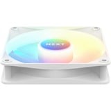 NZXT F120 RGB Core Single case fan Wit, 1 stuk, 4-pins PWM fan-connector