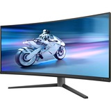 Philips Evnia 34M2C6500/00 34" Curved UltraWide gaming monitor Donkergrijs, 2x HDMI, DisplayPort, 2x USB-A, USB-B, 175 Hz