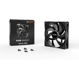 be quiet! Pure Wings 3 PWM case fan Zwart, 120 x 120 x 25 mm