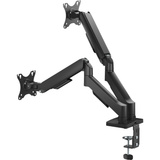 goobay Double Gas Spring monitorarm Zwart, 17 - 32 inch