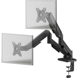 goobay Double Gas Spring monitorarm Zwart, 17 - 32 inch