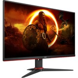 AOC 24G2SAE/BK 24" Gaming Monitor Zwart/rood, 2x HDMI, 1x DisplayPort, 1x VGA