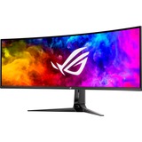 ASUS ROG Swift OLED PG49WCD 49" Curved UltraWide gaming monitor Zwart, 1x HDMI, 1x DisplayPort, 4x USB-A, 1x USB-C, 144 Hz