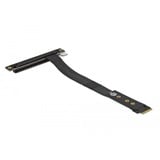 DeLOCK M.2 Key M naar PCIe 3.0 x16 NVMe adapterkabel Zwart, 0,2 meter