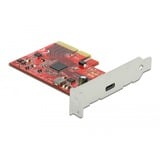 DeLOCK PCIe x4>1x externe USB-C 3.2 Gen 2x2 