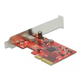 DeLOCK PCIe x4>1x externe USB-C 3.2 Gen 2x2 