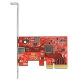DeLOCK PCIe x4>1x externe USB-C 3.2 Gen 2x2 