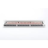 Digitus 19" Patch Panel patchpaneel Grijs, Cat. 6A