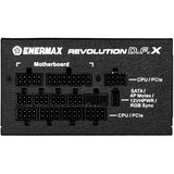 Enermax REVOLUTION D.F.X, 1200 Watt voeding  Zwart, 2x 12VHPWR, 5x PCIe, Kabelmanagement