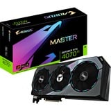 GIGABYTE AORUS GeForce RTX 4070 Ti MASTER 12G grafische kaart 1x HDMI, 3x DisplayPort, DLSS 3