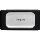 Kingston XS2000 Portable 500 GB externe SSD Zilver/zwart, SXS2000/500G, USB-C 3.2 (20 Gbit/s)