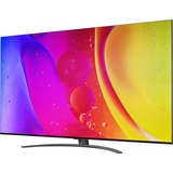LG 65NANO826QB 65" Ultra HD nano cell-tv Grijs, 4x HDMI, 2x USB, Optisch, CI+, Bluetooth, LAN, WLAN, HDR