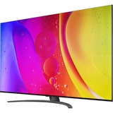 LG 65NANO826QB 65" Ultra HD nano cell-tv Grijs, 4x HDMI, 2x USB, Optisch, CI+, Bluetooth, LAN, WLAN, HDR