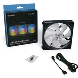 Lian Li UNI FAN AL140 V2 Single Pack case fan Zwart, 4-pins PWM fan-connector, RGB leds