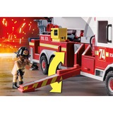 PLAYMOBIL City Action - Brandweerwagen: US Tower Ladder Constructiespeelgoed 70935