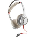 Plantronics PLAN Blackwire C7225 USB-C ANC bin headset Wit
