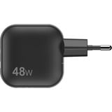 Sitecom 48W GaN Power Delivery wandoplader Zwart