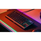 SteelSeries Apex 3 TKL, gaming toetsenbord Zwart, FR lay-out, SteelSeries Whisper-Quiet, RGB leds, TKL