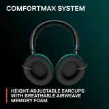 SteelSeries Arctis Nova 7 over-ear gaming headset Zwart, 2,4 GHz, Bluetooth, pc, PlayStation 4, PlayStation 5, Nintendo Switch