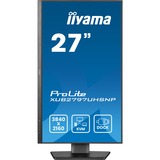 iiyama ProLite XUB2797UHSNP-B1 27" 4K Ultra HD monitor Zwart, 1x DisplayPort, 1x HDMI, 2x USB-C, 3x USB-A, 1x RJ-45