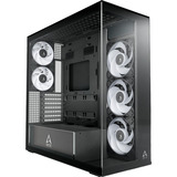 ARCTIC Xtender midi tower behuizing Zwart | 2x USB-A | 1x USB-C | RGB | Tempered Glass