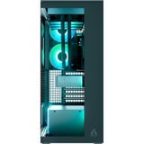 ARCTIC  midi tower behuizing Zwart | 2x USB-A | 1x USB-C | RGB | Window