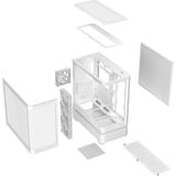 ASUS Prime AP304 ARGB midi tower behuizing Wit
