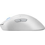 ASUS ROG Keris II Ace gaming muis Wit, 100 - 42.000 dpi, USB, 2,4 GHz, Bluetooth 5.1, RGB leds