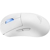 ASUS ROG Keris II Ace gaming muis Wit, 100 - 42.000 dpi, USB, 2,4 GHz, Bluetooth 5.1, RGB leds