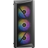 Antec AX67 ARGB midi tower behuizing Zwart | 3x USB-A | Tempered Glass