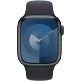 Apple Sportbandje - Middernacht (41 mm) - M/L armband Zwart