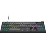 Corsair K55 CORE RGB gaming toetsenbord Grijs, BE lay-out (AZERTY), Rubberdome, 100%, RGB leds